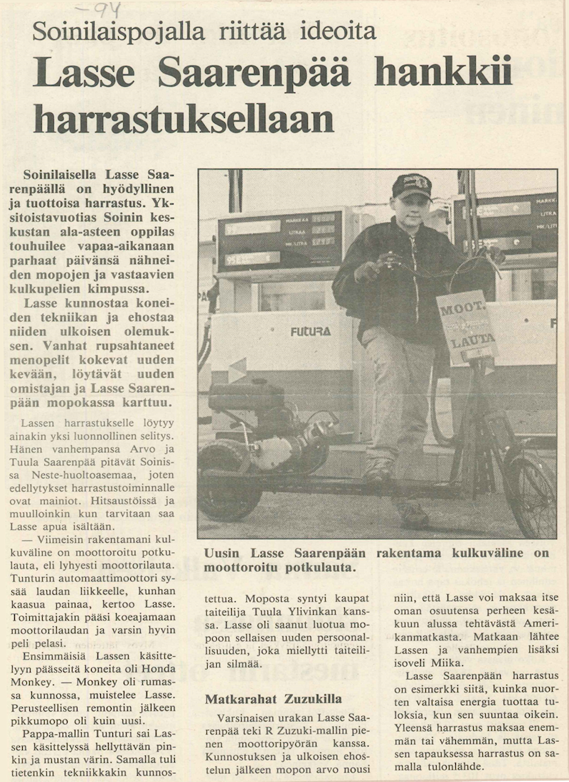 Uutisnuotta 94juttu
